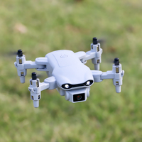 Mały Dron V9 RC 4K z Podwójną Kamerą HD, 1080P, Szerokokątny Aparat, Wi-Fi FPV, do Fotografii Powietrznej, Składany Helikopter, Quadcopter, Zabawka 5